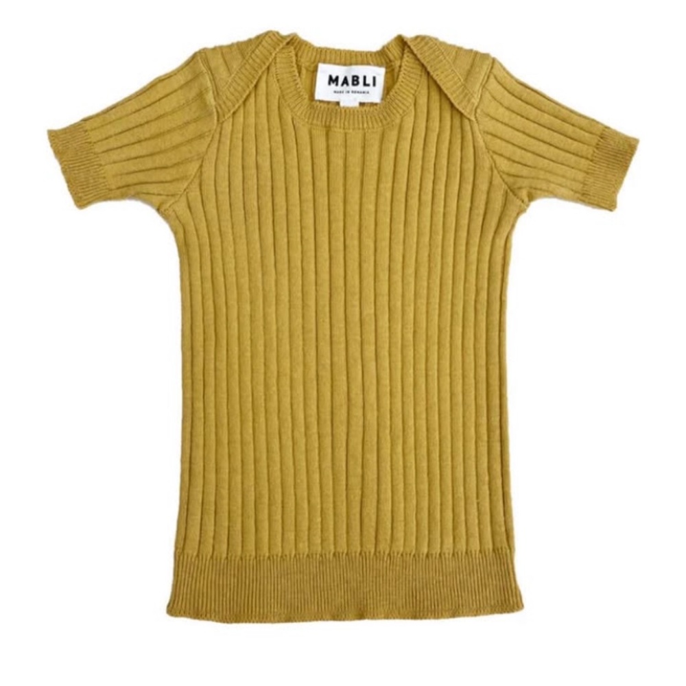 Mabli skinny rib shirt